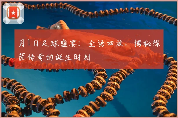 月1日足球盛宴：全场回放，揭秘绿茵传奇的诞生时刻