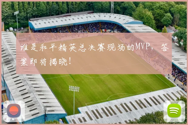 谁是和平精英总决赛现场的MVP,答案即将揭晓!